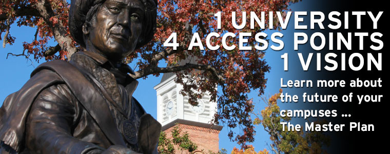 1 university, 4 access points, 1 vision. Learn more about the future of your campuses