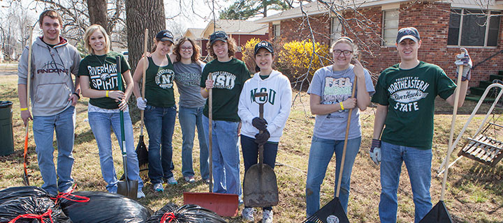Goal 6: Ensure Institutional Effectiveness Through Continuous Improvement NSU Students Help the Community