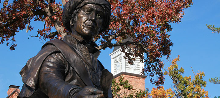 Goal 4: Honor Our Heritage as the Cultural Center of the Region NSU Tahlequah Historic Sequoyah Statue