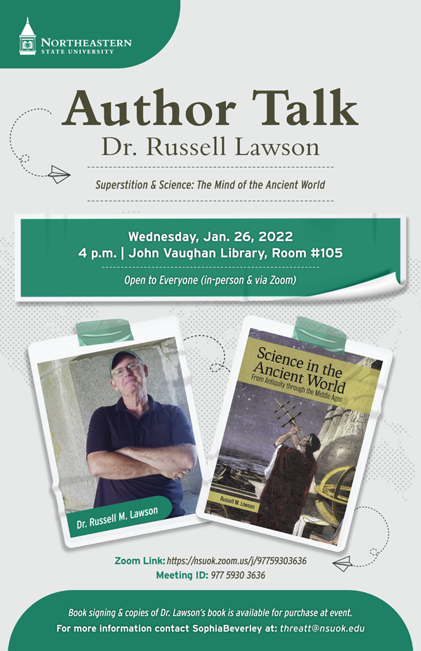 Author Talk: Dr. Russell Lawson