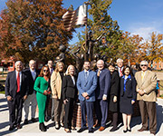 Veterans Ceremony 2021 Larger-Than-Life Veterans Monument thumbnail