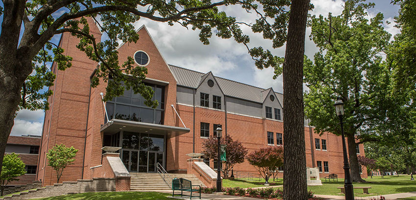 Science and Health Professions exterior of building